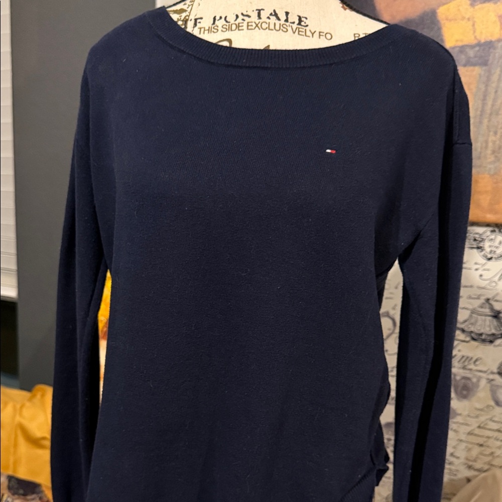 Tommy Hilfiger Navy Blue Women's Sweater